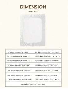 1pc Purple 100% Waterproof TPU Backing Plain Fitted Sheet, Dirtyproof Mattress Protector, Mattress Cover For Bed, Bed Sheet, Soft And Breathable, For All Size Bed -Twin, Full, King, Queen Size Sheet Deep Pocket Up To 11.8 Inch Sheet Bedspread Breathable Wrinkle-Free Better For Sleep, Machine Washable Dormitory Guest Room Dustproof Skin-Friendly Back School Bedding - Purple - View 3