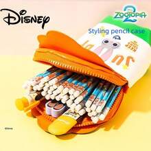 Disney 迪士尼疯狂动物城可爱卡通设计背包 - 朱迪儿童铅笔盒，外观精致，品质优良，多功能收纳盒，文具包