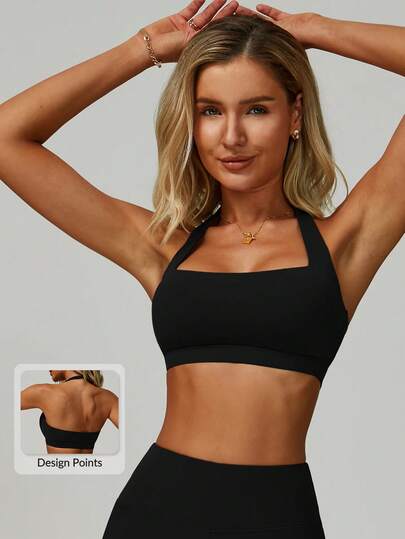 MASKERT Women's Camisole, Sports Vest, Yoga Top, Tight Fit Running Workout Tank Top, High Stretch Fitness Sleeveless Shirt, Comfortable & Skin-Friendly, Suitable For Workout, Leisure And Home Wear