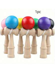 1 个适合青少年和成人的大型剑玉球，户外多功能技能球，用于击剑、投掷和接球训练、手眼协调和平衡，适合运动、健身、节日礼物 - 彩色 - 查看 8