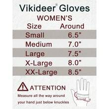 Winter Black Long Leather Gloves For Women Full Touchscreen Womens Ladies Warm Lined Genuine Leather Gloves - 多色533 - 查看 6