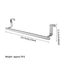 Stainless Steel Towel Bar Rack Holder, Universal Type, Suitable For Cabinet Doors - Multicolor - View 11