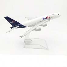 2026 New - Ruian Airlines Aircraft Model, Die-Cast Metal Airplane Model, Suitable For Collection And Holiday Gifts - White - View 4