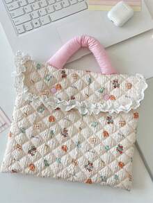 1件/套 可爱卡通图案印花绗缝11英寸笔记本电脑内胆包 iPad包 11英寸笔记本电脑包 笔记本电脑保护套 多功能收纳包 手提包 文件包 便携式带提手内胆包 适用于商务、旅行、大学、办公室 教师礼物 大学用品 宿舍必备 笔记本电脑包 旅行必备 旅行配件 邮轮必备 通勤必备 宿舍必备 生日礼物 伴娘礼物 妈妈礼物 情人节礼物 教师礼物 - 彩色 - 查看 14