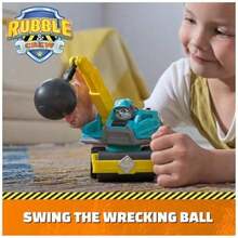 Spin Master Rubble And Crew, Toy Truck With Action Figure And Movable Construction Toys, Kids' Toys For Aged 3 And Up - Mighty's Wrecking Ball - View 5