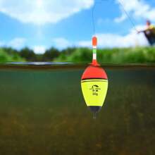 5pcs EVA Foam Floats Fishing Bobbers, Fishing Floats Fishing Bobbers, Bobbers Fishing Floats Set 15g 20g 30g 40g 50g For Crappie Pike Perch Carp Bass - 紅色 - 查看 3