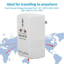 100W / to / StepUp&amp;Down Voltage Converter Transformer - Tipo de Enchufe A USA (110-127V) - Ver 6