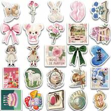 50pcs Mystery Series Cute Cartoon Graffiti Stickers, Decorate Skateboards, Suitcases, Mugs, Waterproof Stickers - Multicolor - View 4