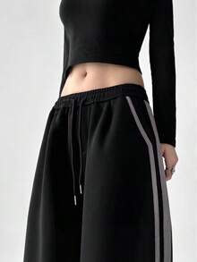 Men Sports Pants - Black - View 5