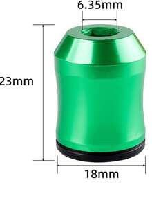 1/4 英寸/6.35 毫米通用磁性螺丝刀头座 - 可拆卸磁性螺丝刀头座，适用于六角螺丝刀和电钻（2 件装） - 白色 - 查看 12