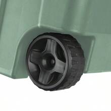 40 Gallon Wheeled Industrial Tote, Rugged Plastic Storage Bin, Latch Lid, Light Green, 2 Count - Gói Green+2 - Xem 5