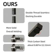 现代简约落地式衣帽架，玄关衣架，带宽敞储物空间，大理石台面和金属框架（产品包装内含组装视频二维码）