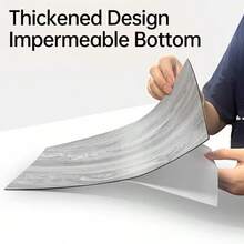 10 miếng gạch lát sàn tự dính vân gỗ cổ điển kích thước 15,74in x 5,9in - Vật liệu lát sàn tự dính dày, diện tích 0,6 sq ft, dễ dàng lắp đặt và tháo gỡ, phù hợp cho nhà bếp, phòng khách, hành lang, phòng tắm và văn phòng | Sàn nhà tự lắp đặt, trang trí nhà cửa - 40cmX15cm - Xem 5