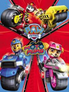 Spin Master Genuine Pups Motor Vehicle Team Rescue Car Motorcycle Full Set Children's Toy Car - MarshaII - View 3