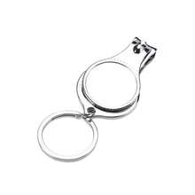 3-In-1 Portable Stainless Steel Nail Clipper And Bottle Opener With Keychain - Silver - View 8