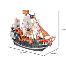RINCO - Barco pirata de juguete detallado de lujoChildlike charm, a must-have gift for children - Rojoonegro - Ver 6