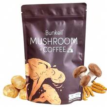 Bunkell 6 In 1 Supplement - Energy & Focus Supports - Mushroom Coffee Powder, Less Caffeine For Sleep - 1瓶 - 查看 5