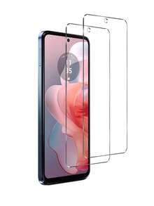 Bộ 2 miếng dán màn hình độ phân giải cao, chống trầy xước, chống nổ, siêu trong suốt, cảm ứng mượt mà, viền chống vỡ dành cho Moto G Power (2021)/ Moto G Power/ Moto G Power 5G/ Moto G Power (2022)/ Moto G Power 5G (2023)/ Moto E40/ Moto G50 5G/ Moto G50 4G/Moto G Series - Trong sáng - Xem 17