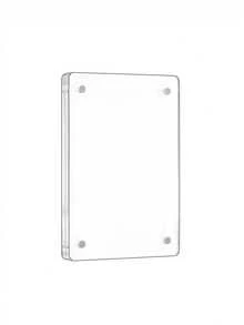 Magnetic Picture Frames For Refrigerator, Mini Fridge Magnetic Photo Frame, Double Sided Magnet Acrylic Picture Frame For Fridge/Locker - Transparent - View 8