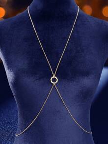 1 Pc Sexy Body Chain Belly Waist Chain Necklace Beach Bikini Bra Body Jewelry Accessories For Women