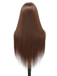 Wear And Go 200% 密度无胶直发假发 4x4/5x5/13x4/13x6 蕾丝前额假发 真人混纺假发 预剪预拔带婴儿发 无胶直发波波头假发 女士款 棕色 4# 色蕾丝前额假发 - S4 - 查看 43