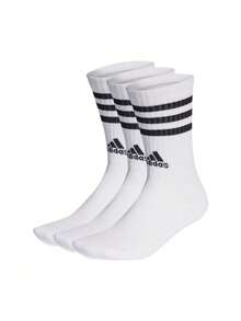 Adidas 3-Pack Unisex Sports & Casual Cushioned Mid-Calf Socks, Spring 2026 New Arrival HT3458 - White - View 13