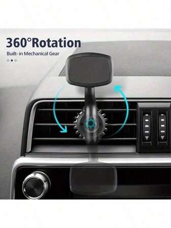2-In-1 Adjustable Car Cup Holder Mount For Smartphones And Tablets – 360° Rotatable, Foldable, Universal Fit, ABS Material, Dashboard Installation, Hands-Free Navigation For All Devices, Car Accessories Compatible With IPhone, Android Phone, Gift For Birthday, Family, Friends For Winter Gifts Birthday Driving Air Vent Phone Holder Car Phone Holder Strong Load-Bearing