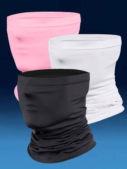 1/2/3pcs Unisex Ski Mask Balaclava, Windproof Face Cover For Outdoor Sports Like Skiing, Hiking, Cycling, Climbing