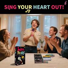 New Snatch The Mic - Family Karaoke Game For 2-10 Players - Bad Singer Board Game - 250 Lyrics Cards, Great For Fun Game Night, Birthday Parties, Family Reunion Icebreaker, Music Game, Family Card Game - Collector's Item - Birthday Gift - Easter Gift - New Year Gift - Holiday Gift - Hobby Enthusiast Gift - - Gift - Nhiều màu - Xem 6
