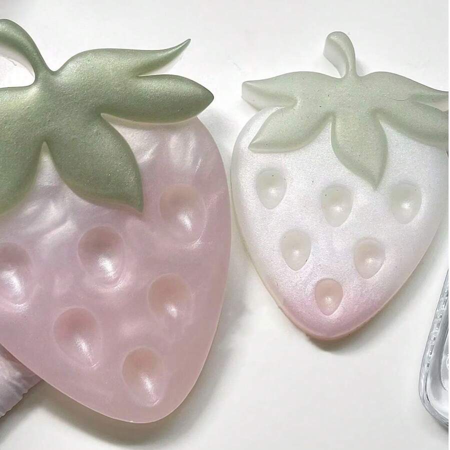 Strawberry Palette Resin Casting Mold, Silicone Mold Accessories, Resin Liquid Mold, Resin Keychain Silicone Mold, Resin Mold