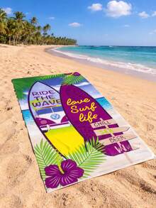 Set Of 5 Giant Beach Towels For Swimming Pool, Summer, 70cm X 1.40m, Premium - 各種各樣的 - 查看 8