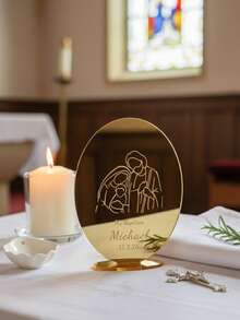 First Holy Communion Gift, Baptism Favor, Baptism Decoration, Baptism Gift - Multicolor - View 5