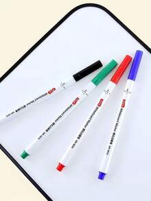5pcs/8pcs/12pcs Set Fine Tip 0.5mm Dry Erase Markers, Suitable For Writing On Whiteboards, Glass, Mirrors, Great For Home, Office, School Use, Essential Back To School Supplies - Multicolor - View 5