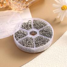 2150 szt. 304 ze stali nierdzewnej, wielorozmiarowe, otwarte kółka łączące - otwarte łączniki do zawieszek, odpowiednie do tworzenia biżuterii DIY, naszyjników, bransoletek i breloków oraz akcesoriów rękodzielniczych - Ustawić - Zobacz 2