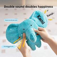 Customized Personalized Dog Doll Gift, Plush Dog Doll, Cat & Pet Toys, Pet Supplies, Dog Doll With Custom Text, Durable Dog Doll, Best Birthday Gift To Keep Them Busy (Elephant Design),Christmas Gift Supplies - Multicolor - View 13