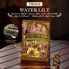 Robotime Adult Electronic Block Toys - Water Lilies - View 5