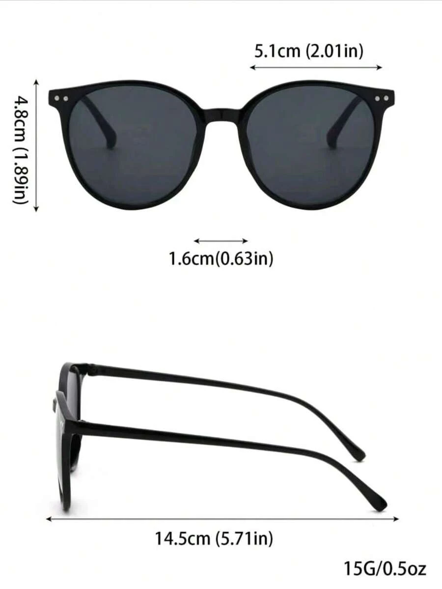 Y2K方形可爱日常男女通用复古时尚眼镜 - 彩色 - 查看 1