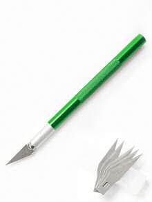 1 Set Precision Craft Hobby Knife Kit - High-Precision Utility Art Exact Knife Set With Extremely Sharp Razor Knives For Carving, Architecture Modeling, Scrapbooking, DIY Art Work Cutting And More - Comprehensive Tool For Crafty Individuals And Professionals