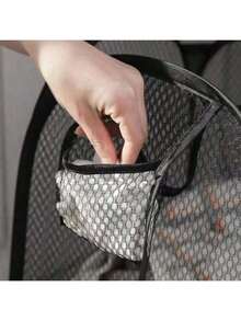 1pc Foldable Laundry Basket, Portable Mesh Home Storage Basket, Dirty Clothes Organizer, Bathroom Hanging Storage Basket, Laundry & Bathroom Supplies, Bathroom Accessories - Multicolor - View 5