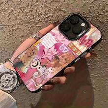 Funda de teléfono Dolly Parton con marco flexible y resistente, compatible con 17 Pro Max, 17 Air, 16 Pro MAX, 15 Pro Max, 14 Pro, 13 Pro, 12 y 11. Funda personalizada para hombre y mujer. Excelente regalo para novias, novios y familiares en Navidad y Halloween. - Negro - Ver 4