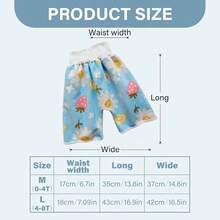 3pcs Set (Waterproof Diaper + Toilet Training Pants) Cute Design Baby Cloth Diapers Reusable Leak-Proof, Unisex Potty Training Pants For All Seasons, Ideal Baby Shower/Holiday Gift