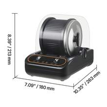 Rock Tumbler, 3 Lb Rock Polishing Machine, Rocks Tumbling Kit With 4-Speed Adjustment, 1–9 Day Timer, PC Sound Reduction Cover & TPU Drum, Direct Drive Motor Rocks Polishing, Quiet Operation - Xem 10
