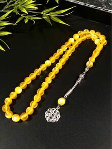 45 piezas/cuerda Rosario pulsera con cuentas de 10mm, cuentas de oración diaria de Oriente Medio en árabe - Multicolor - Ver 19