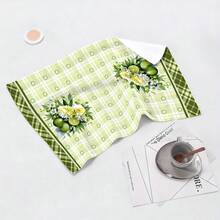 2/4 件装花卉图案洗碗巾，超强吸水超细纤维现代洗碗布，烹饪烘焙茶巾，洗脸巾，手巾，柔软且吸水性强，厨房装饰，送给邻居、母亲、朋友的礼物，生日礼物，乔迁礼物，厨房必备品，日常用品 - 彩色 - 查看 11