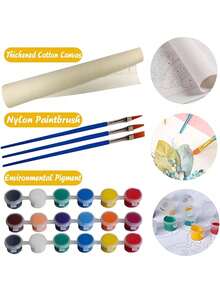 1 Set Pintura personalizada por número DIY, caballo abstracto, perfecto para la decoración del dormitorio y la decoración artística de la pared, el mejor regalo para un amigo