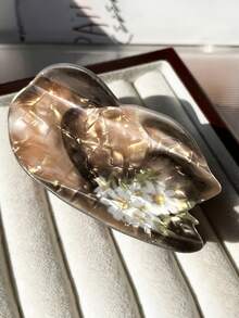 1 pieza Jarrón acrílico dulce, Sombrero, Carrito de flores, Porcelana azul y blanca, Pinzas de garra de concha, Taza de té de burbujas realista, Pasadores de cabello con forma de ramo de flores 3D, Adecuado para moño, cola de caballo, pinza para el cabello, Accesorios para el cabello de mujer, Divertido, Personalizado, Serie de plantas, Moda, Medio recogido, Chal, Moño, Pinza, Gran regalo para familiares y amigos Elegante pinza para el cabello de moda Verano - Multicolor - Ver 8