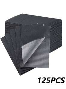 一次性粉黑美甲桌垫，三层防水可折叠清洁垫，多功能美容纹身牙科手术巾，防水桌布，适用于指甲屑、指甲垫和旅行便携用品。美甲工具 - 彩色 - 查看 12