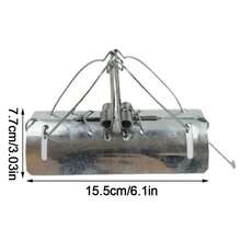 Pack Of 5 Tunnel Mole Trap Quick Kill Control Repellent Mole Traps - Silver - View 2