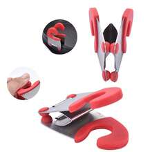 1PC Stainless Steel Pot Holder Spoon Holder With Anti-Scalding Holder Multifunctional Kitchen Utensils Receiver Pot Holder Hanging Spatula Spoon Conveniently Put Small Cooking Storage Tools That Do Not Occupy Space. - Multicolor - View 9