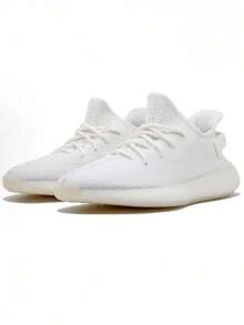 Adidas Authentic Yeezy Boost 350 V2 Unisex Sports Shoes - White - View 2
